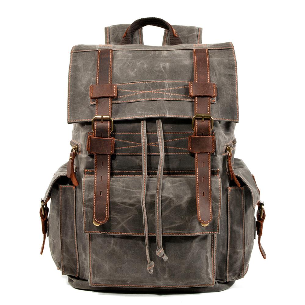 Brian | Canvas backpack with lots of space