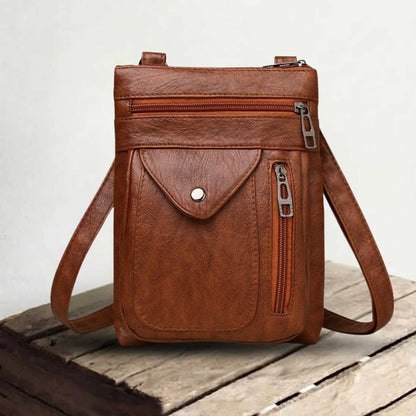 Lina | Vintage feel, everyday comfort — Leather Shoulder Bag