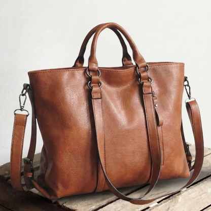 Charlotte | Comfortable to wear — Comfortable Leather Shoulder Bag