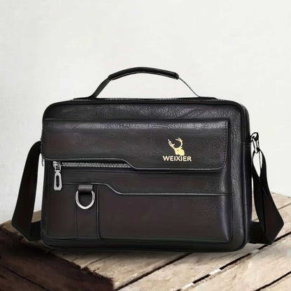Daan | Leather bag made of Genuine Leather for work and everyday use
