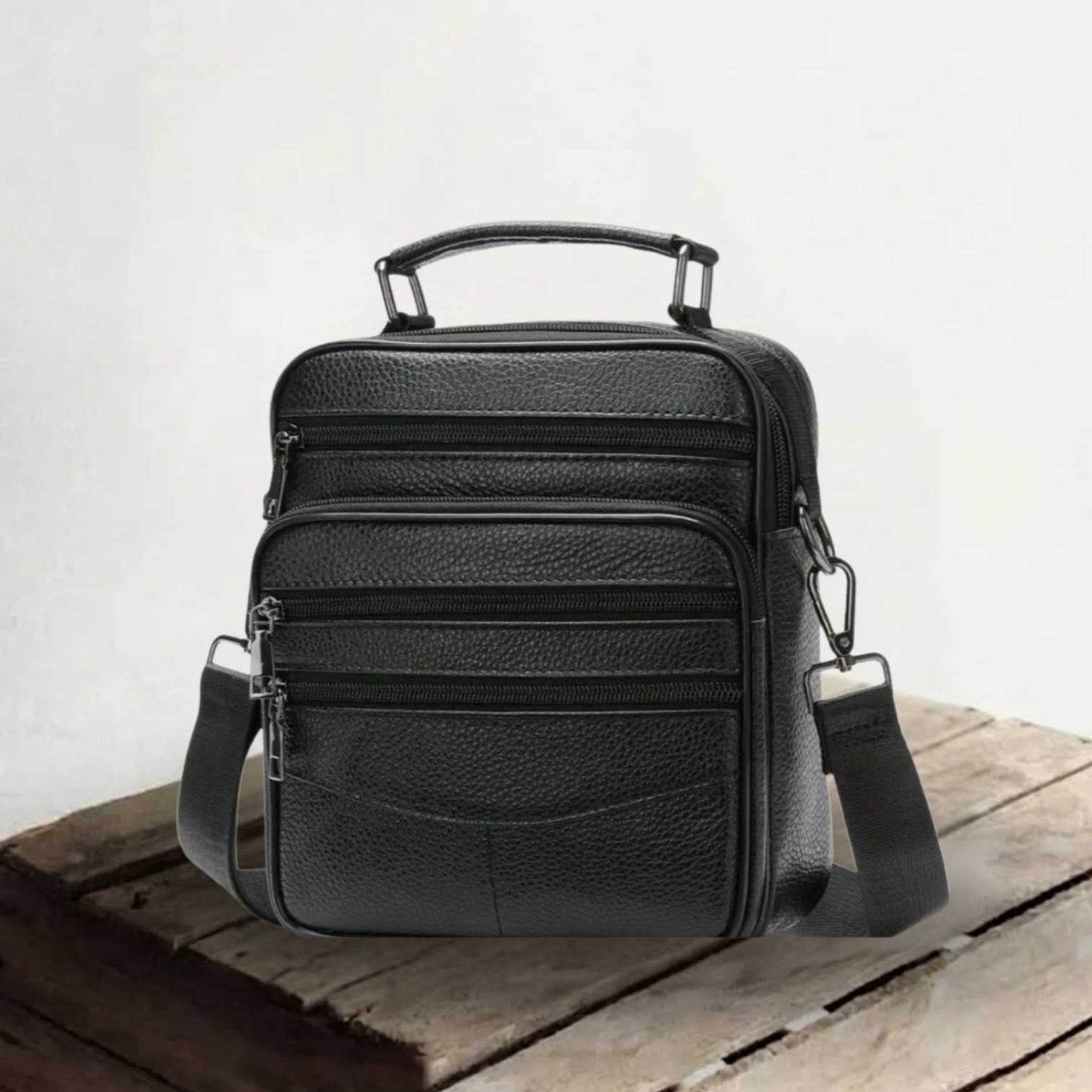 Jacob | Sturdy shoulder bag made of Genuine Leather