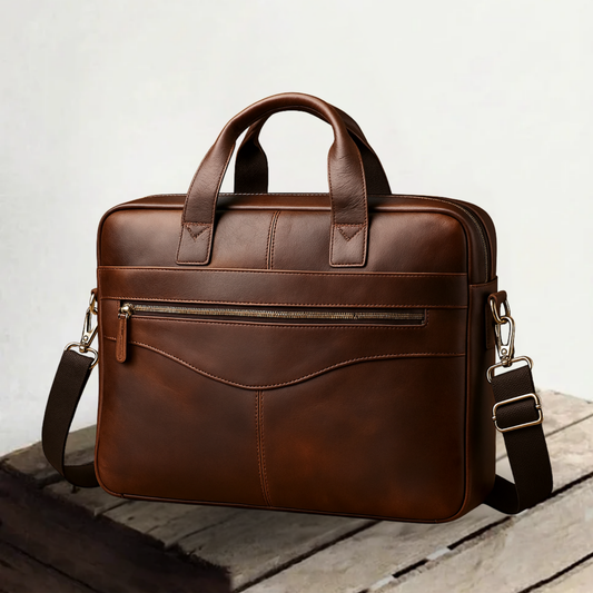 Tyler | Spacious bag made of Genuine Leather for work