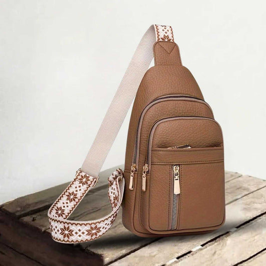Hazel | Always at hand — Compact Leather Shoulder Bag