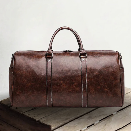 Austin | Spacious weekend bag made of Genuine Leather