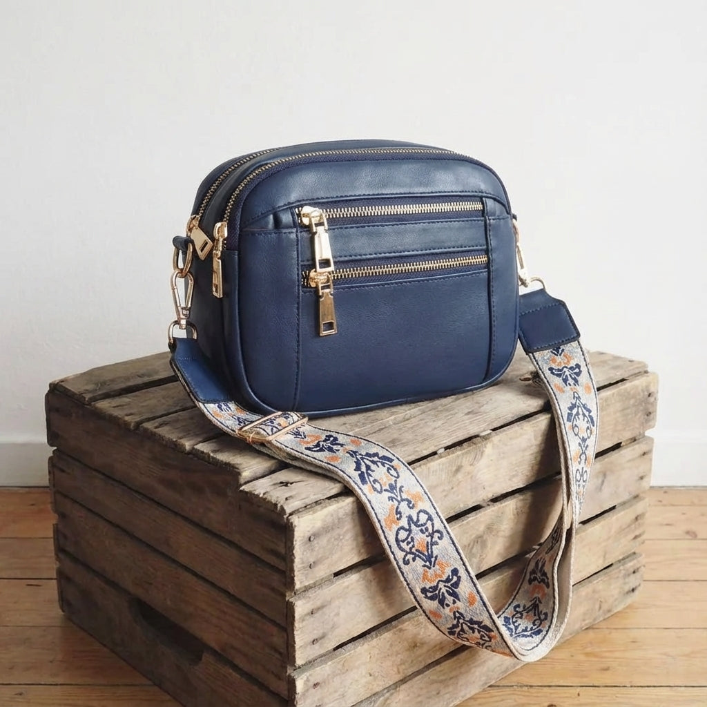 Isabella | Hands free, everything with you — Leather Crossbody Bag