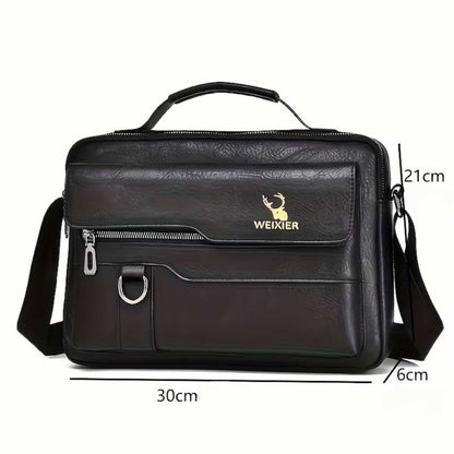 Daan | Leather bag made of Genuine Leather for work and everyday use