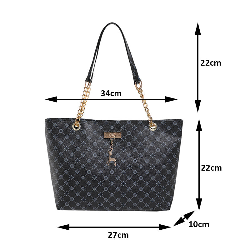 Mila | From work to weekend — Spacious Leather Tote