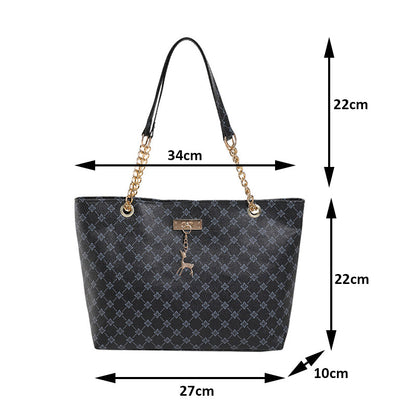 Mila | From work to weekend — Spacious Leather Tote
