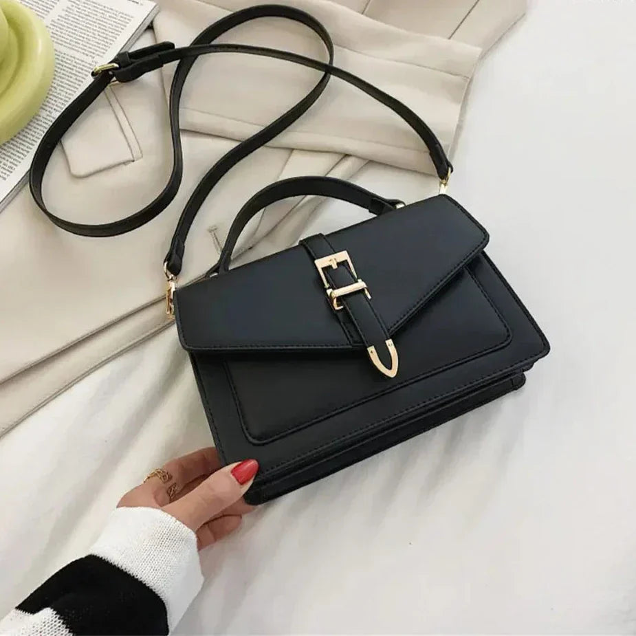 Lina | Never search again — Classic Leather Shoulder Bag