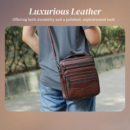 Jacob | Sturdy shoulder bag made of Genuine Leather