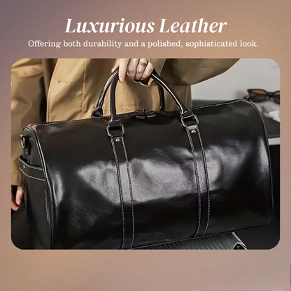 Austin | Spacious weekend bag made of Genuine Leather