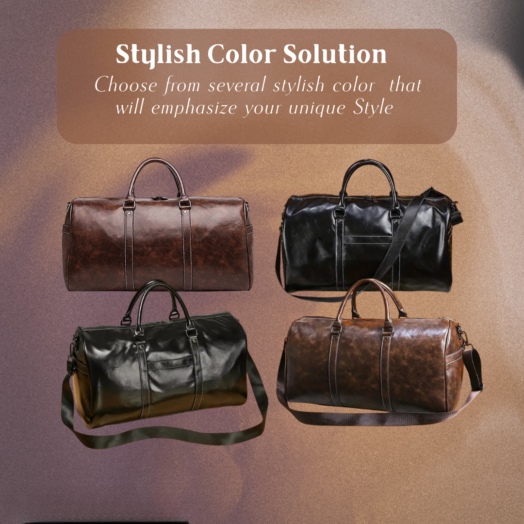 Austin | Spacious weekend bag made of Genuine Leather