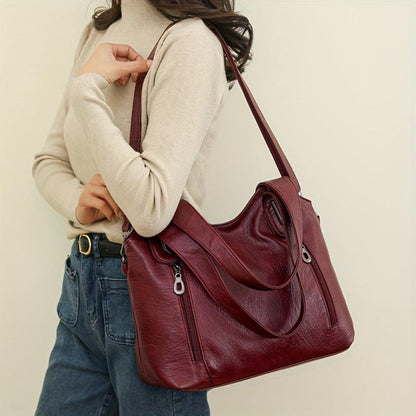 Emma | Timeless and trusted — Retro Leather Shoulder Bag