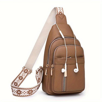 Hazel | Always at hand — Compact Leather Shoulder Bag