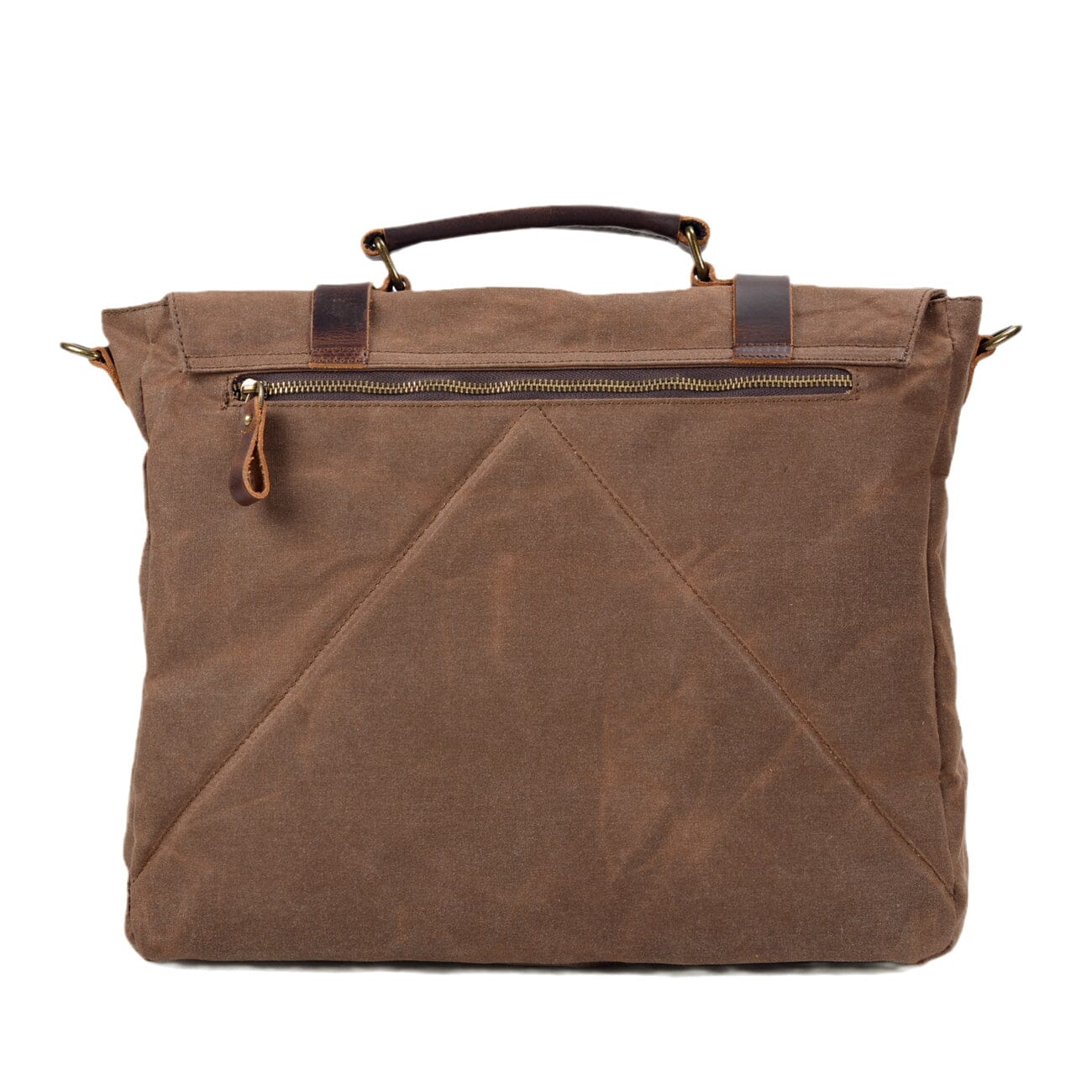 Ryan | Canvas shoulder bag made of Genuine Leather