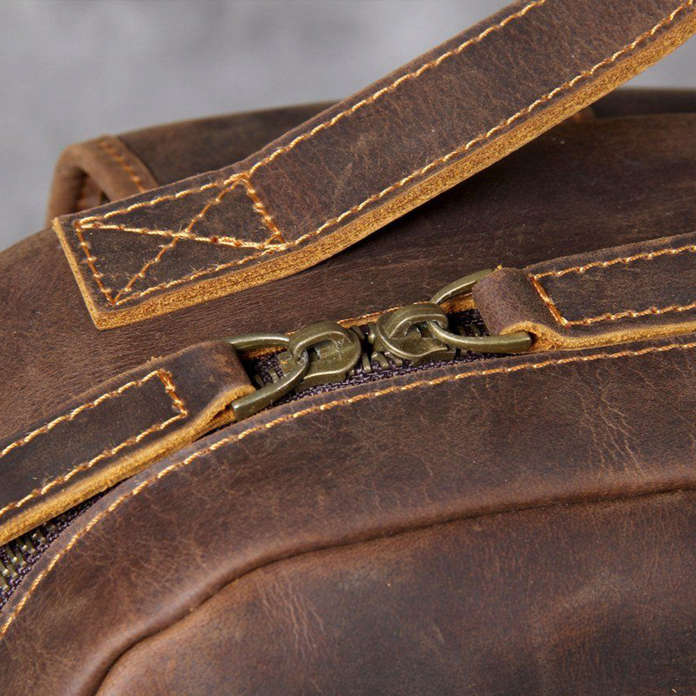 Jason | Genuine Leather backpack for everyday use