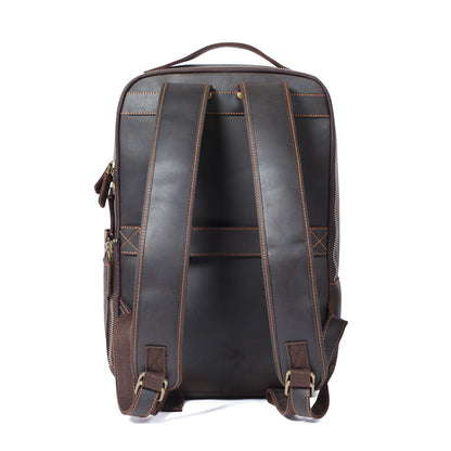 Andrew | Genuine Leather Laptop Backpack for Work