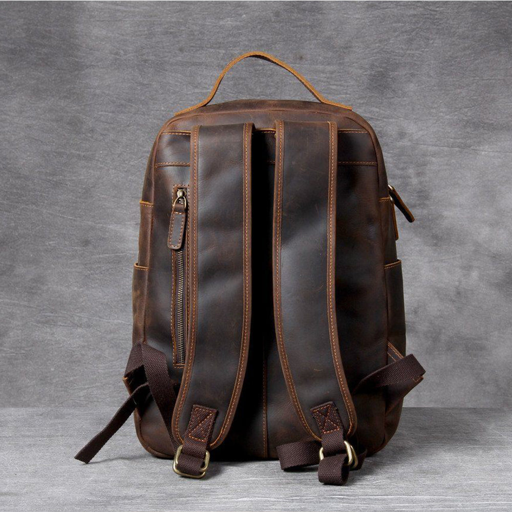 Jason | Genuine Leather backpack for everyday use