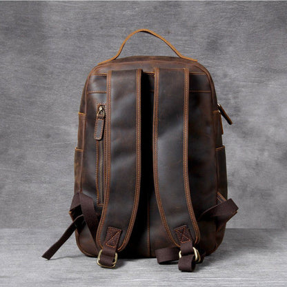 Jason | Genuine Leather backpack for everyday use
