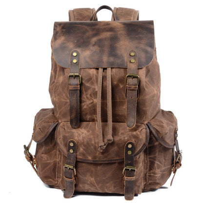 James | Backpack for everyday use made of Genuine Leather