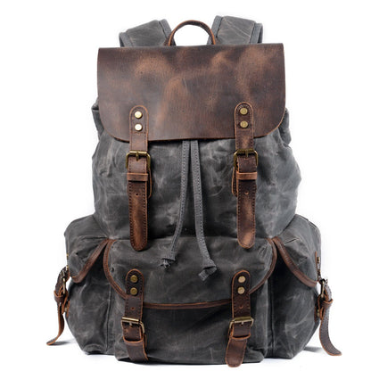 James | Backpack for everyday use made of Genuine Leather