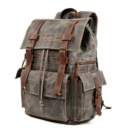 Brian | Canvas backpack with lots of space