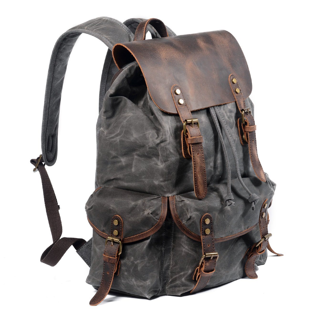 James | Backpack for everyday use made of Genuine Leather