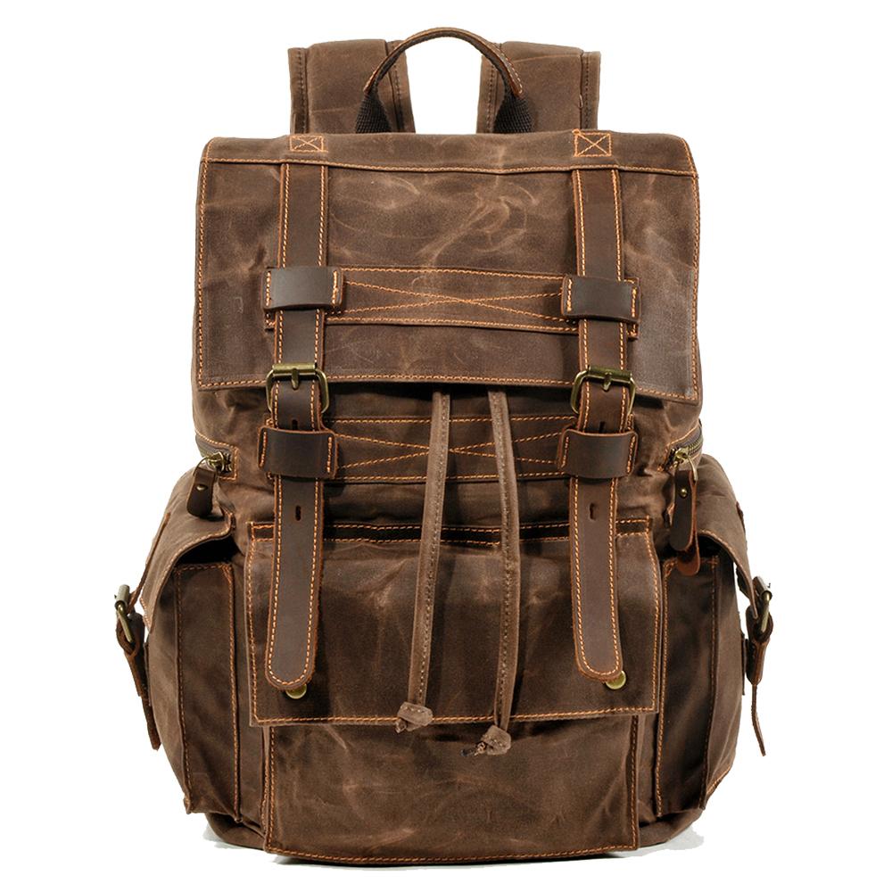 Brian | Canvas backpack with lots of space