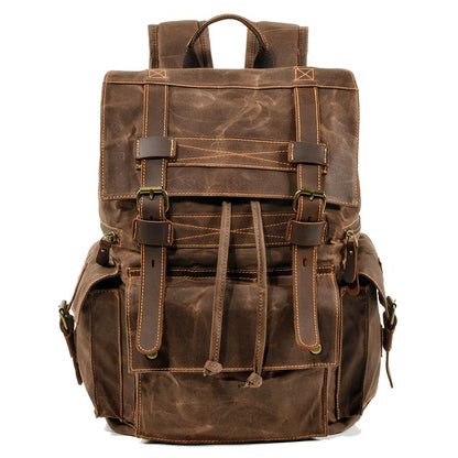 Brian | Canvas backpack with lots of space