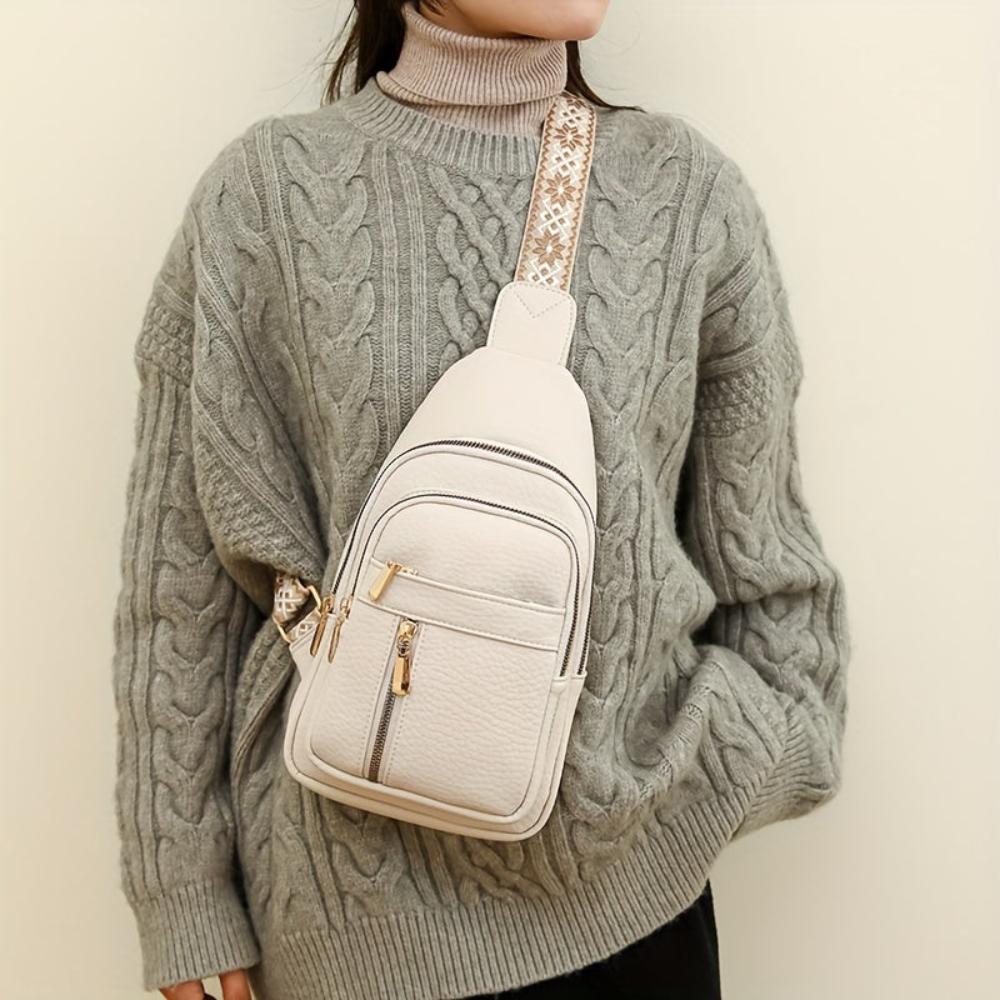 Hazel | Always at hand — Compact Leather Shoulder Bag