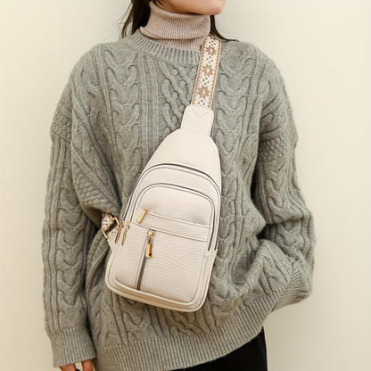 Hazel | Always at hand — Compact Leather Shoulder Bag