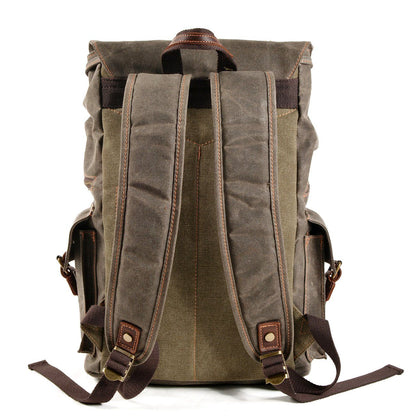Brian | Canvas backpack with lots of space