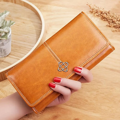 Eva | Everything in order — Leather Wallet with Overview