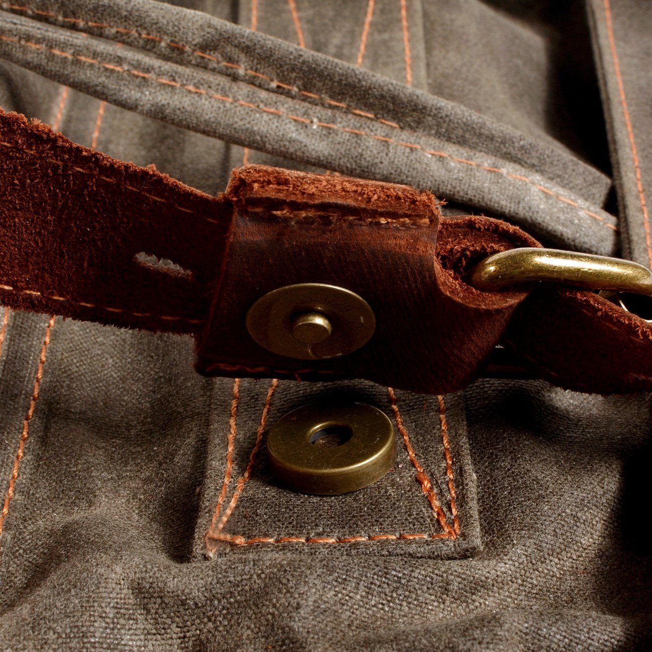 Brian | Canvas backpack with lots of space