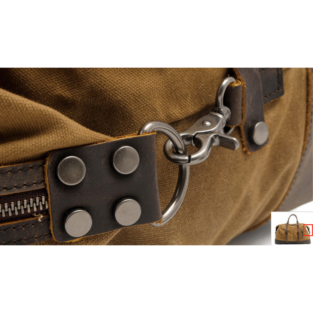 Christopher | Large travel bag made of Genuine Leather