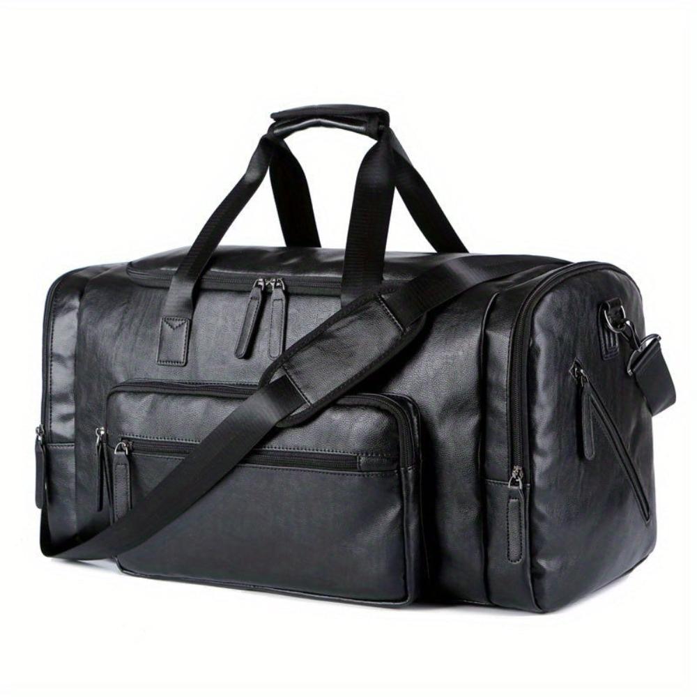 Everett | Large duffle bag for travel made of Genuine Leather