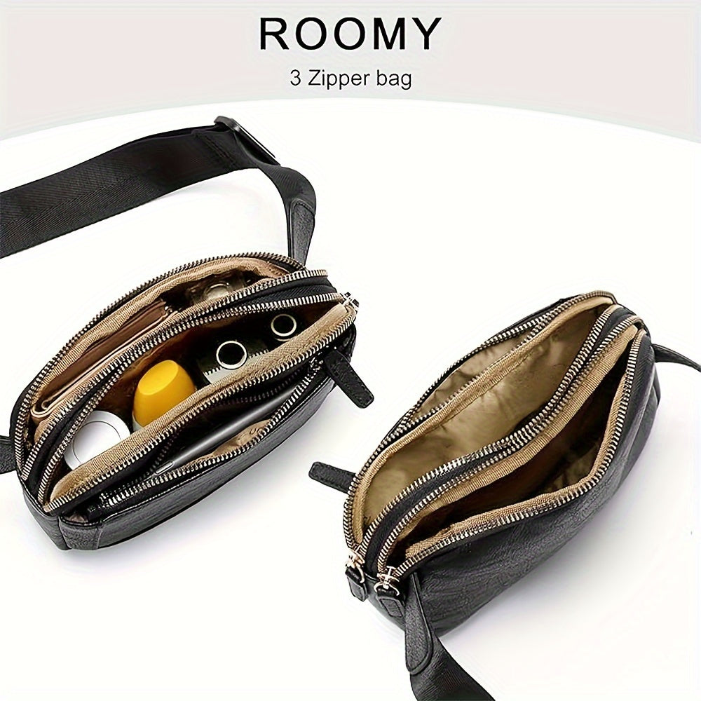 Aspen | Active and free — Sporty Leather Shoulder Bag