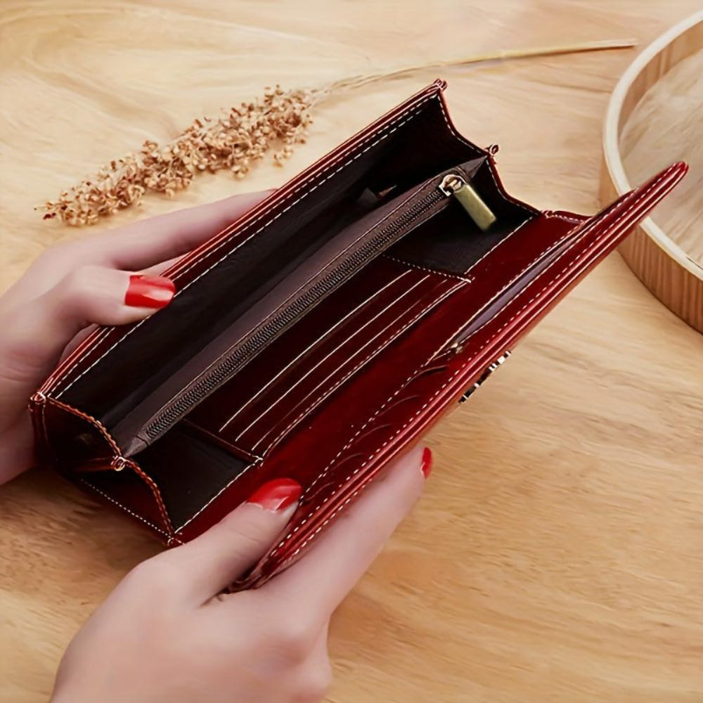 Eva | Everything in order — Leather Wallet with Overview