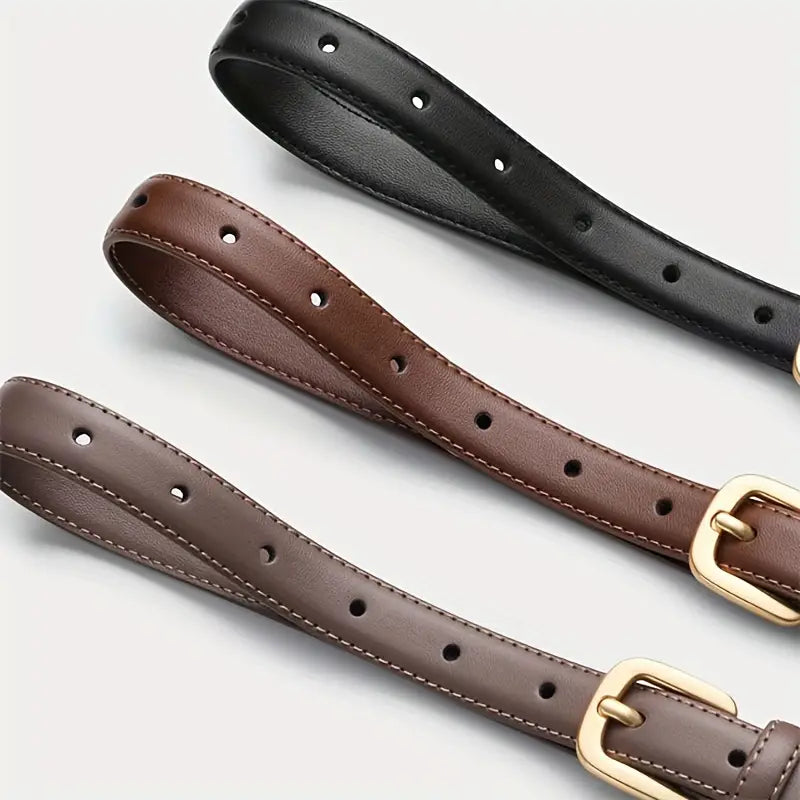 Emma | Sturdy & Timeless Leather Belt