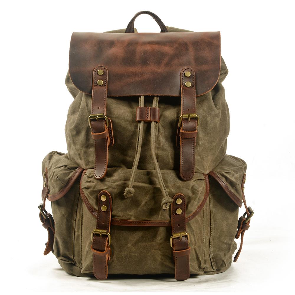 James | Backpack for everyday use made of Genuine Leather