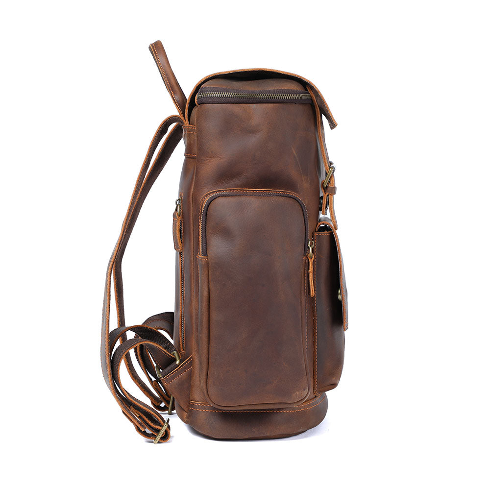 Charles | Laptop backpack made of Genuine Leather