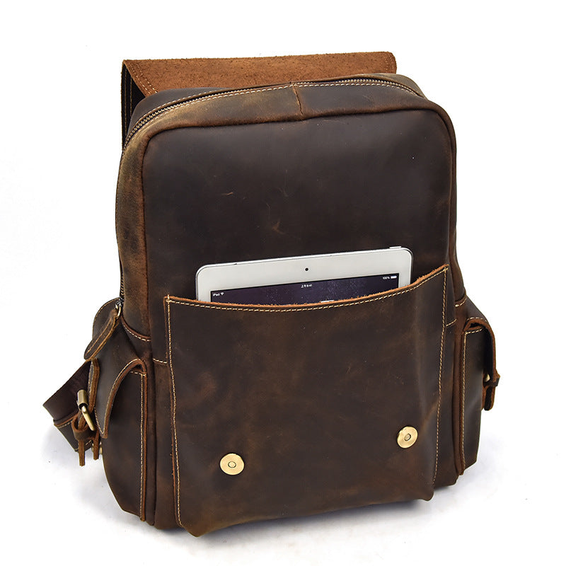 Nathan | Waterproof backpack made of Genuine Leather