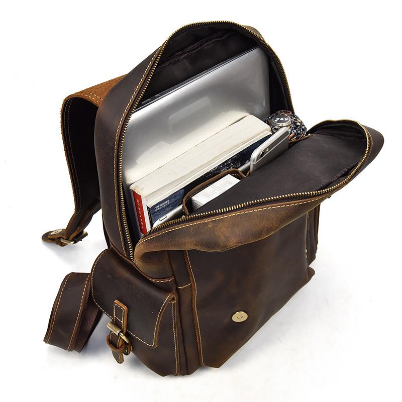 Nathan | Waterproof backpack made of Genuine Leather