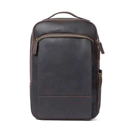 Andrew | Genuine Leather Laptop Backpack for Work