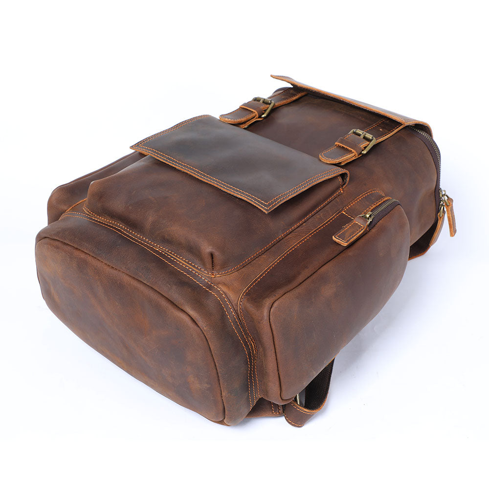 Charles | Laptop backpack made of Genuine Leather