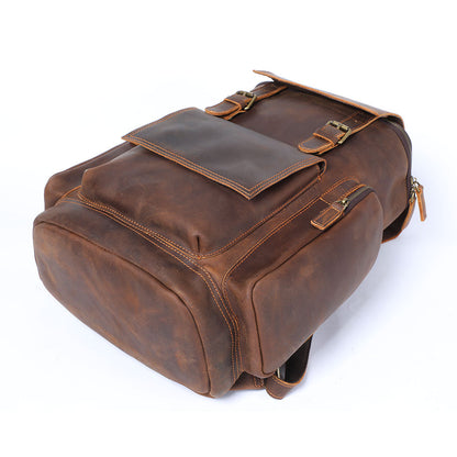 Charles | Laptop backpack made of Genuine Leather