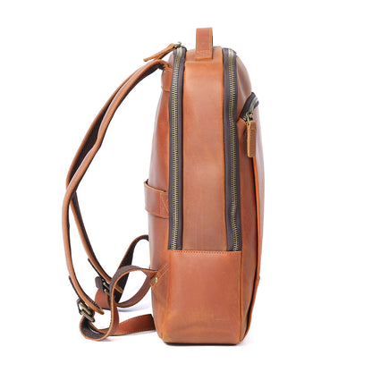 Andrew | Genuine Leather Laptop Backpack for Work