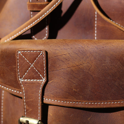 Jeffrey | Classic backpack made of Genuine Leather