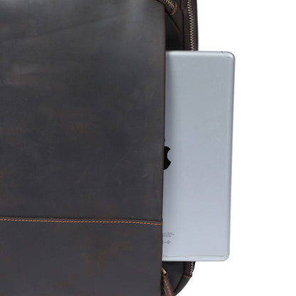 Andrew | Genuine Leather Laptop Backpack for Work