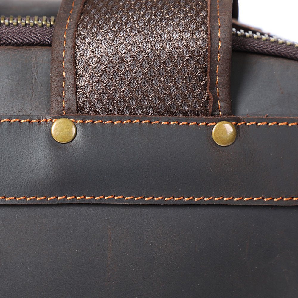 Andrew | Genuine Leather Laptop Backpack for Work